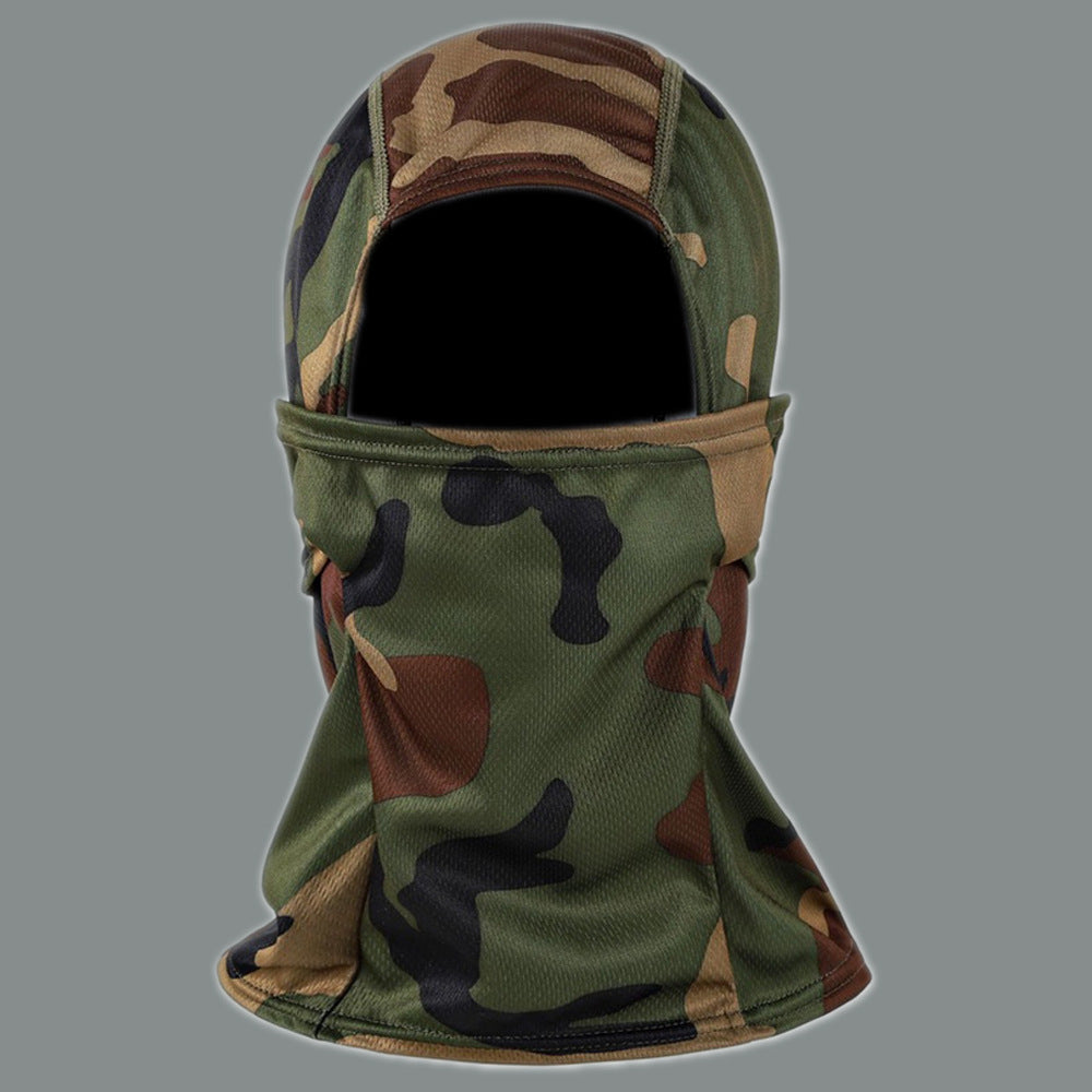 Tactical Camouflage Motorcycle Headwear for Men