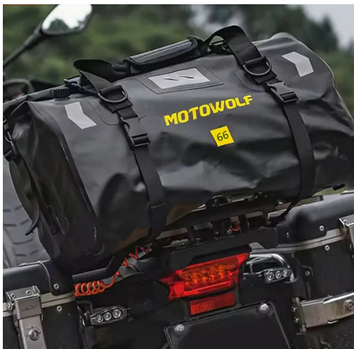 Waterproof Motorcycle Luggage - MotoWolf (One Piece)