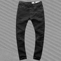 Black Denim Motorcycle Pants