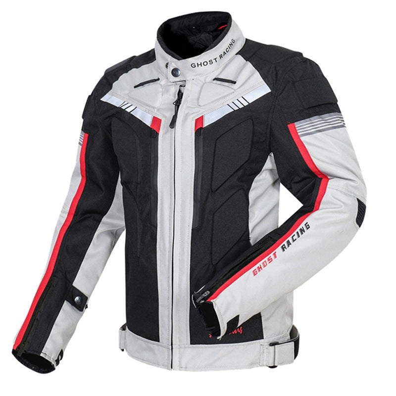 Motorcycle Jersey Jacket for All-Season Warmth