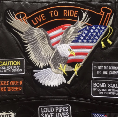 Men's Classic Leather Motorcycle Vest
