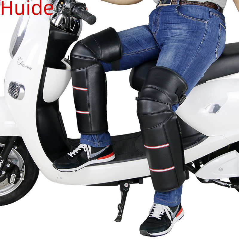 Winter Electric Motorcycle Knee Warmers for Riding