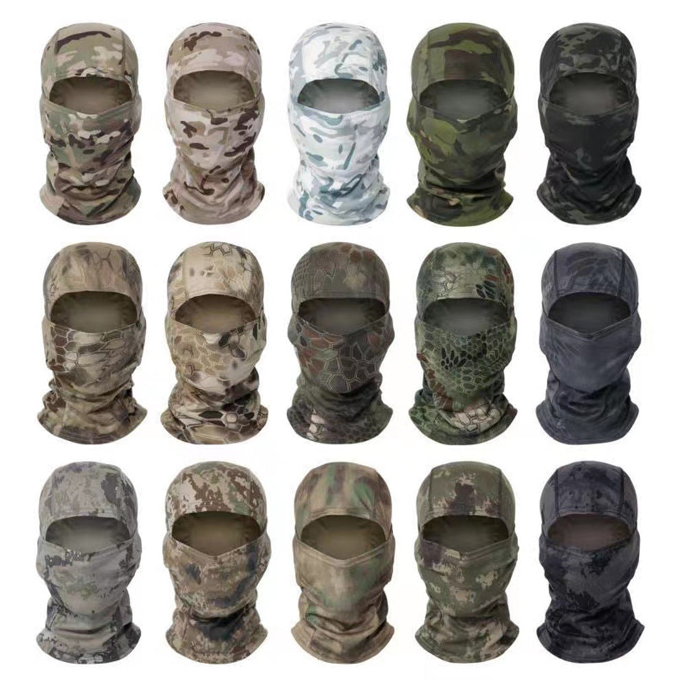 Tactical Camouflage Motorcycle Headwear for Men
