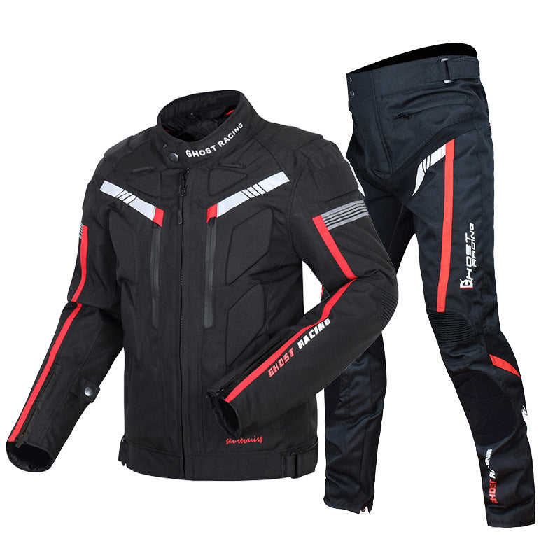 Motorcycle Jersey Jacket for All-Season Warmth