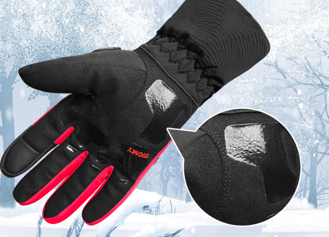 Men's Winter Motorcycle Gloves - Waterproof & Warm