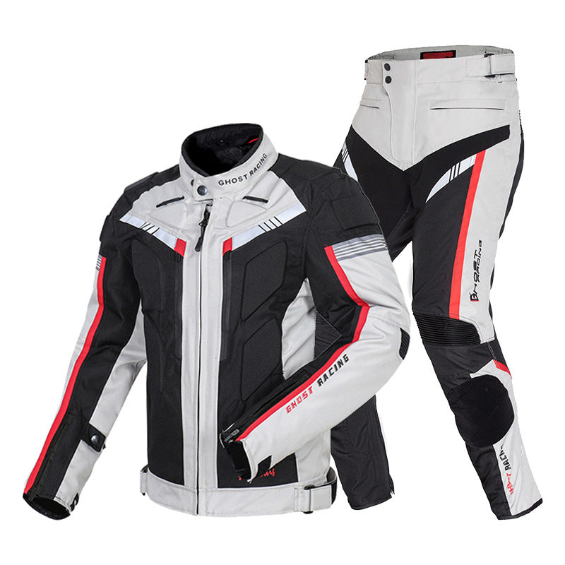 Motorcycle Jersey Jacket for All-Season Warmth
