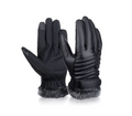 Leather Motorcycle Gloves - Warm and Windproof
